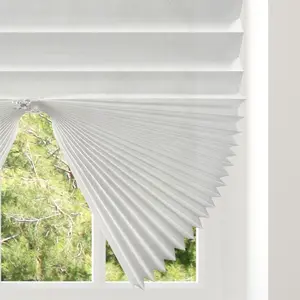 Cordless Shade Natural Eco-friendly Window Blind Great Quality Paper Pleated Blind For Window