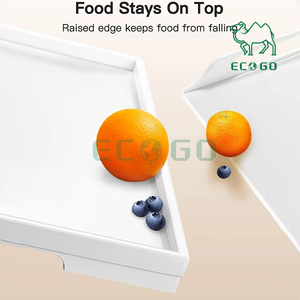 100% mesa de cama de desayuno de bambú Natural bandeja de postre multifuncional de bambú única mesa de servicio de madera - Product Image 5