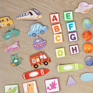 Livre d'autocollants silencieux pour enfants fait à la main pour l'apprentissage précoce <span class=keywords><strong>Maria</strong></span> <span class=keywords><strong>Montessori</strong></span>-inspiré pour unisexe 2-4 ans ensemble <span class=keywords><strong>de</strong></span> papier - Product Image 3