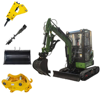 Excavator Mini 3,5 Ton, Mesin EPA, Pengiriman Gratis, Home Digger