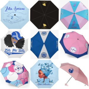 Parapluie personnalisé le plus vendu de la sororité nationale Phi Delta <span class=keywords><strong>Kappa</strong></span> pour les magasins, les hôtels, parapluie de grande taille, robuste - Product Image 1