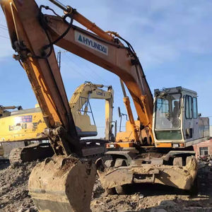 Pelle pelleteuse multifonction sur chenilles originale de la Corée Hyundai 200-3 Hyundai à haut rendement en bon état en vente - Product Image 1