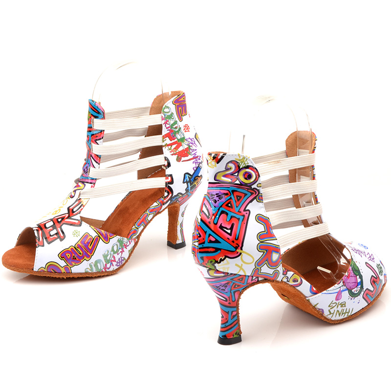 Wholesale Women's Latin Dance Shoes Girls Salsa Tango Shoes Ballroom Dancing Shoes