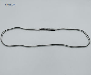 Boucle d'escalade plate circulaire résistante à l'usure de haute résistance personnalisée en usine UHMWPE - Product Image 3