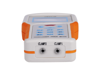 Instrument de mesure d'angle de phase portable à double pince avec précision de 0,5 %, tension/courant CA double canal (0-500 V/200 mA-10 A)