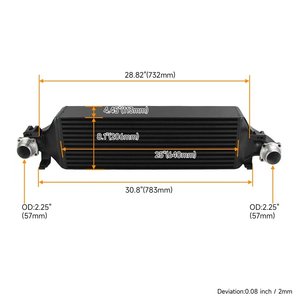 Intercooler de compétition <span class=keywords><strong>EVO1</strong></span> pour Mercedes Benz (CL) Classe A-B W176 C117 W242 - Product Image 4