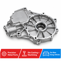 Pièces de précision pour véhicules électriques en aluminium moulé sous pression sur mesure, usinage CNC, boîtier de boîte de vitesses, pièces détachées automobiles pour véhicules à énergie nouvelle