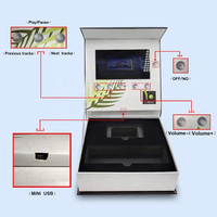 CE personalizado 2,4/4,3/5/7/10 pulgadas HD digital Cajas de Regalo caja de folleto de vídeo con pantalla LCD IPS podemos diseño personalizado para usted
