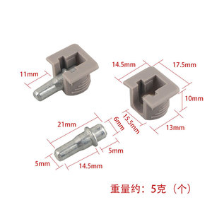Iron Cabinet & Wardrobe Partition Board <b>Holder</b> with Hidden <b>Shoe</b> Cabinet Two-in-One Strong Support Connectors - Product Image 3