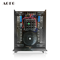 Amplificateur de subwoofer professionnel AOFO HD3500 TD Class 2 canaux 3500W haute puissance 4 ohms métal