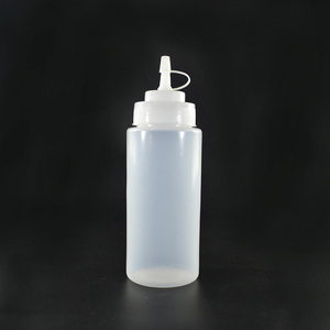 Bouteilles de condiment en plastique à presser, sans BPA, distributeurs de sauce tomate en plastique pour le ketchup et le barbecue - Product Image 6