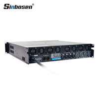 Amplificateur de puissance 4 canaux DS-22Q Sinbosen 2500W: Audio professionnel avec composants haute performance