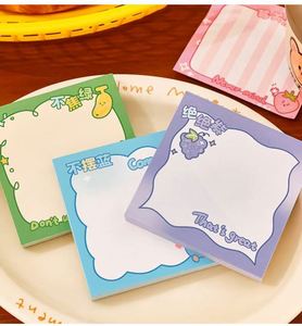 Blocs de Notas Autoadhesivos Cuadrados Creativos Multicolores con Temática de Frutas, Personalizables, para la Escuela y la Oficina, para el Comienzo de la Temporada Escolar - Product Image 5