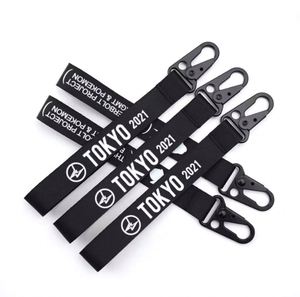 Wholesale Custom Jacquard <b>Lanyards</b> <b>Polyester</b> Carabiner <b>Lanyard</b> Wrist <b>Lanyards</b> for Adults - Product Image 2