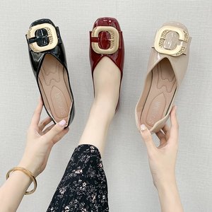 Nuovo Design alla moda scarpe da <span class=keywords><strong>donna</strong></span> in morbida pelle genuina Casual Versatile da <span class=keywords><strong>donna</strong></span> con scarpe basse - Product Image 5