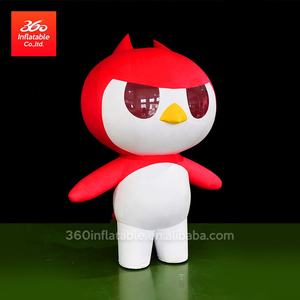 移动充气卡通吉祥物动物红鸟装饰促销广告充气服装出售 - Product Image 5