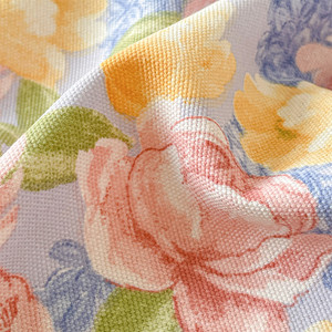 Parure de lit 3 pièces en polyester <span class=keywords><strong>imprimé</strong></span> floral sur mesure, <span class=keywords><strong>drap</strong></span>-<span class=keywords><strong>housse</strong></span> respirant anti-poussière à poches profondes pour la maison - Product Image 4