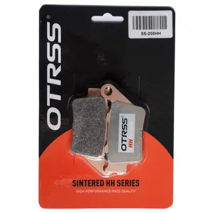 Pastillas de freno de disco de cobre sinterizadas para motocicleta, ATV, UTV, SS-208HH