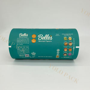 Rouleau d'emballage souple en plastique de feuille d'aluminium Rouleau de sachet de film plastique automatique High Barried pour divers snacks Rouleau de film - Product Image 2