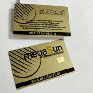 Tarjeta de Visita de PVC con Diseño Personalizado, Impresión Serigráfica, Franjas Metálicas Doradas y Plateadas, Etiqueta de Membresía VIP, Material Plástico - Product Image 1