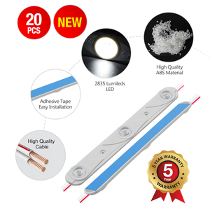 Modules LED 12V à haute efficacité lumineuse 6500K 180 °   Module LED pour enseigne lumineuse avec lentille de degré, 3 puces SMD2835, IP67, 125LM/W - Product Image 4