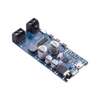 Amplificateur de puissance 50W*2 5.0, classe D, audio HiFi stéréo, lecteur de musique sans fil, mini carte son USB, application numérique, carte amplificateur