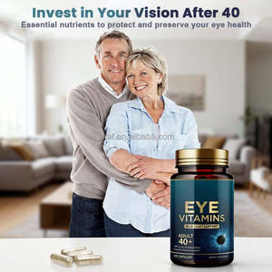 لوتين وزياكسانثين فيتامينات العين للبالغين حماية الضوء الأزرق تحسين البصر كبسولات GMP معتمدة - Product Image 2