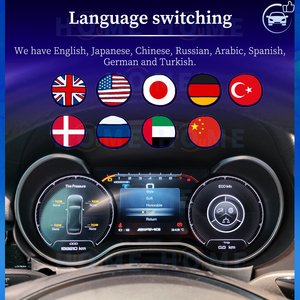 Instrumento de grupo de velocidad LCD de 12,5 pulgadas Linux recién actualizado para <span class=keywords><strong>velocímetro</strong></span> inteligente Mercedes-Benz Clase <span class=keywords><strong>R</strong></span> 2006-2017 - Product Image 6