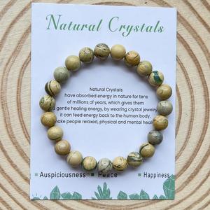 Natural Bracelet Colorful <b>Glass</b> Beaded Creativity Booster Professional Private Label Jewelry Custom Stone Choice - Product Image 3