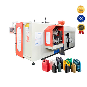 Machine de soufflage de bidons en plastique HDPE de 20L, 25L, 30L pour la fabrication de bidons jerrycan à double station - Product Image 1