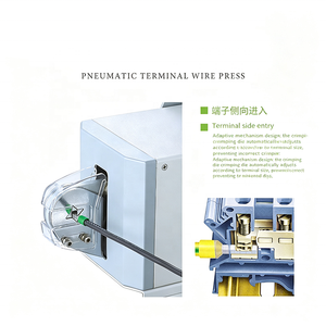 Herramienta de crimpado neumática <span class=keywords><strong>FEK</strong></span> 6-4, máquina automática para crimpar terminales de tubo, 1 año de garantía - Product Image 6
