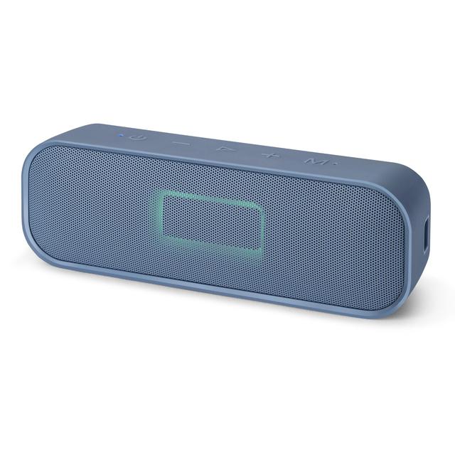 2026 NesHotSelling Portable IPX7 8W Wireless Mini Bluetooth Waterproof Speaker with LED Light TWS for Outdoor Camping Activities
