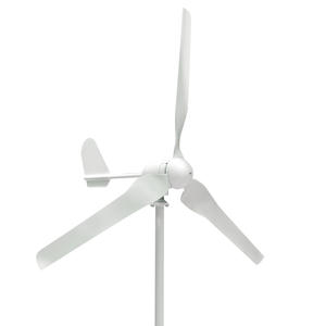 Windturbinengenerator Kostenlose Alternative Energie Windmühle 12V 24V 1000W Mit MPPT Hybrid-Controller 6 Rotorblätter CE Weiß 24V/48V - Product Image 3