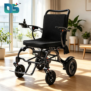 Fauteuil roulant électrique en fibre de carbone pliable et portable avec frein électromagnétique, batterie grande capacité 24V, <span class=keywords><strong>pour</strong></span> personnes âgées et handicapées - Product Image 1