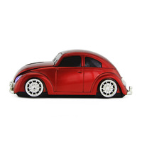 Souris sans fil 2,4 G en forme de voiture Beetle, vente chaude, vente en gros d'usine