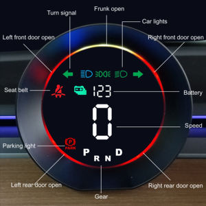 Medidor inteligente <span class=keywords><strong>digital</strong></span> de estrada, medidor inteligente <span class=keywords><strong>digital</strong></span> de exibição multi-dados, painel de carro, velocímetro, indicador de velocidade para tesla modelo 3 y - Product Image 4