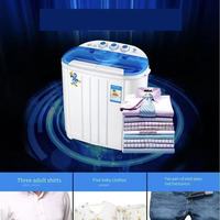 Machine à laver en plastique semi-automatique à deux cylindres de 3.6 kg avec sèche-linge Mini machine à laver domestique pour bébés et enfants