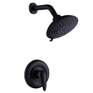 Modern Single Handle Electric Thermostat <strong>Shower</strong> System Matt Black Brass Rainfall <strong>Shower</strong> Head Slide <strong>Bar</strong> Ceramic <strong>Valve</strong> 5-Year - Product Image 1