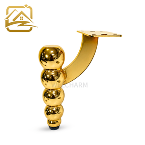 Wholesale 15cm Gold Metal <b>Sofa</b> <b>Leg</b> <b>for</b> Sectional <b>Sofa</b> Feet and Furniture - Product Image 1