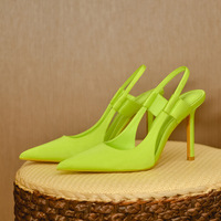 Sandales à Talons Hauts Tendance Femme 2024 – Escarpins Slingback à Bride Fine