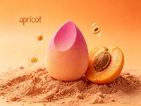 JLY OEM Plantpoeder Geïnfuseerde Fruit- en Groente-geïnspireerde Kleur Make-up Spons Set Zachte Blender Collectie