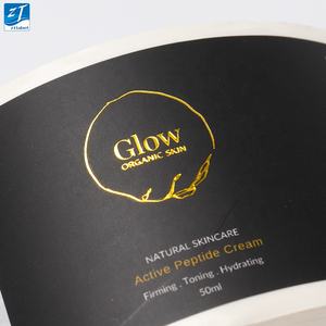 Adesivi in Vinile Autoadesivi Personalizzati con Stampa e Timbratura <span class=keywords><strong>Etichette</strong></span> <span class=keywords><strong>Trasparenti</strong></span> con Logo in Lamina d'Oro - Product Image 5