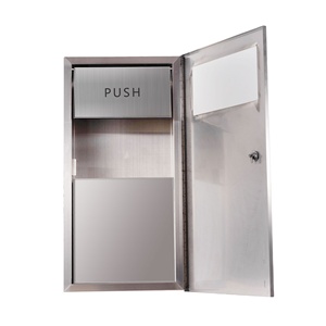 Large trash can bin outdoor commercial garbage bin stainless steel waste bin