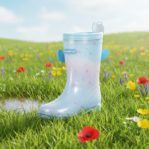 Botas de Lluvia para Niños CSG-12, Impermeables, de PVC, con Suelas Antideslizantes, Ligeras, para Días Lluviosos, <span class=keywords><strong>Verano</strong></span> e Invierno - Product Image 2