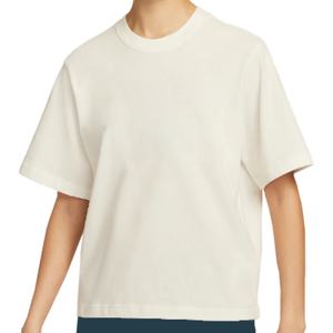 T-shirt pour femme à manches courtes avec logo personnalisable, couleur unie, grande taille, pour l'été - Product Image 1