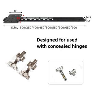 Quincaillerie de meubles modernes, système de glissières de porte à rabat de 35 mm, glissières de placard de cuisine et de salle à manger pliantes et pivotantes pour meuble TV - Product Image 2