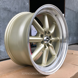 ล้อแม็กซ์ JDM แบบฟอร์จ ขอบลึก 15 16 17 18 นิ้ว สำหรับรถยนต์ ลาย 8 ก้าน แบบโมโนบล็อก สำหรับ <span class=keywords><strong>Watanabe</strong></span> - Product Image 5
