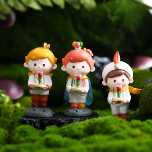 Creative Prince Figurine Series Resin Miniature Ornaments Artistic Desktop Decor Home Decoration - Product Image 1
