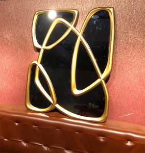 <span class=keywords><strong>Ingresso</strong></span> americano sala da pranzo forma irregolare creativo versato a <span class=keywords><strong>parete</strong></span> <span class=keywords><strong>specchio</strong></span> luce di lusso arredamento interno Hotel - Product Image 6