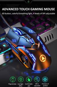 Populaire Ergonomie Rgb Backlit 104 Toetsen Bedrade Gaming Toetsenbord Muis Combo Met Pc <span class=keywords><strong>Computer</strong></span> Case - Product Image 3